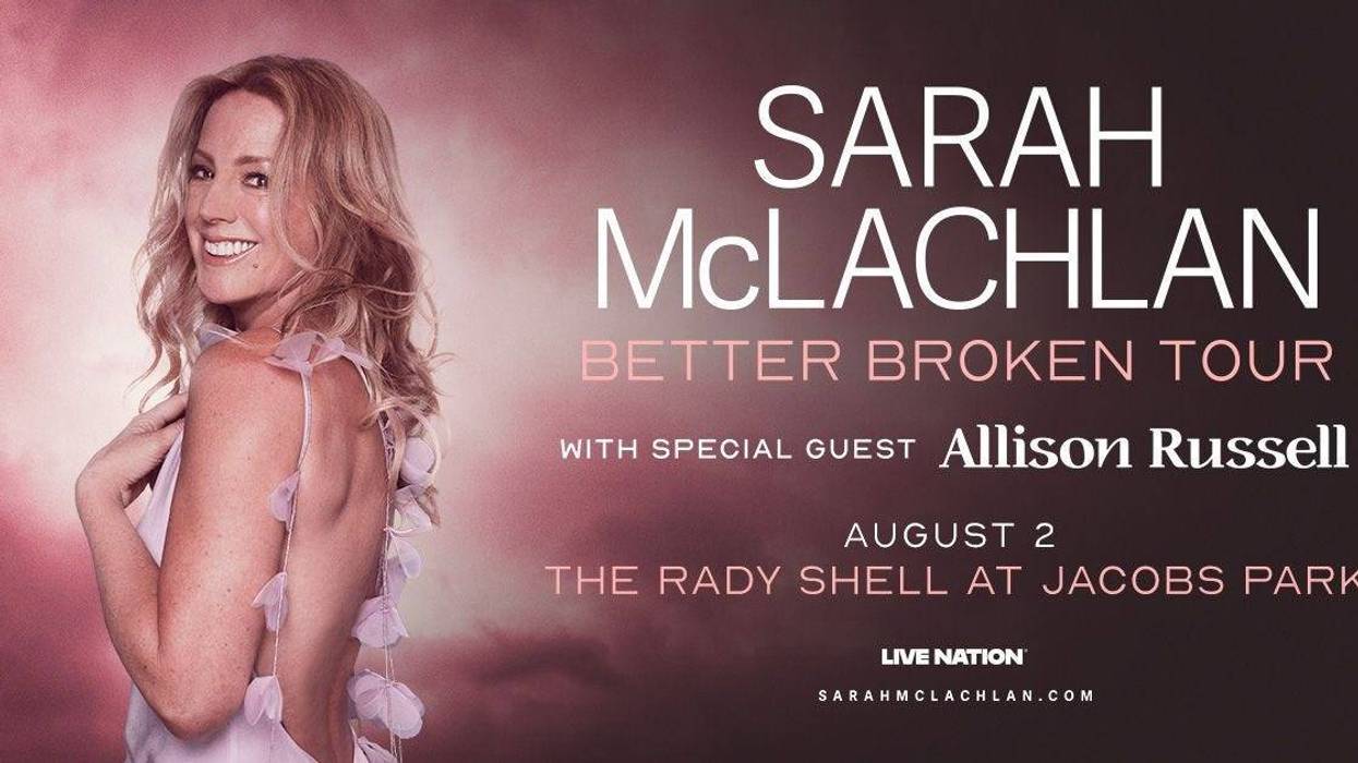 Sarah McLachlan 8/2/26