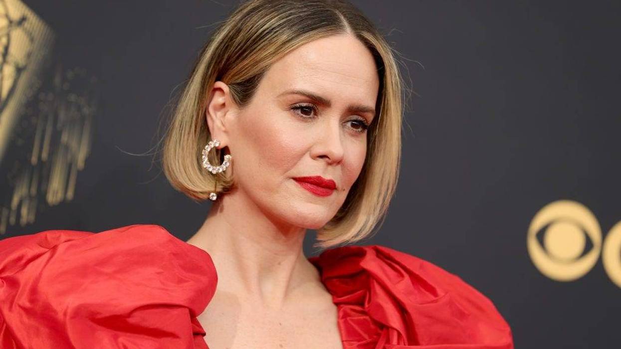 Sarah Paulson attends the 73rd Primetime Emmy Awards at L.A. LIVE on September 19, 2021 in Los Angeles, California