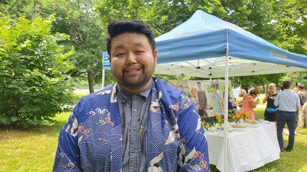 Sarun Chan, executive director of the Cambodian Association of Philadelphia.