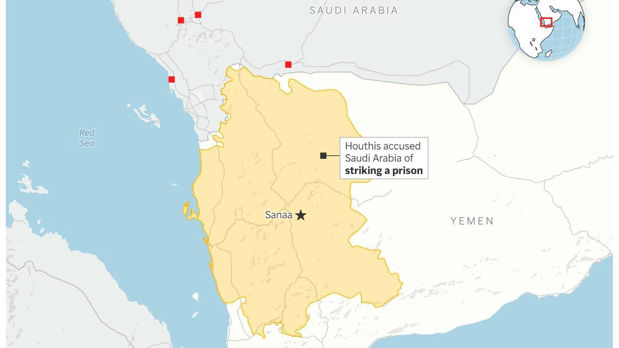 Saudi-Arabia-Yemen-Map