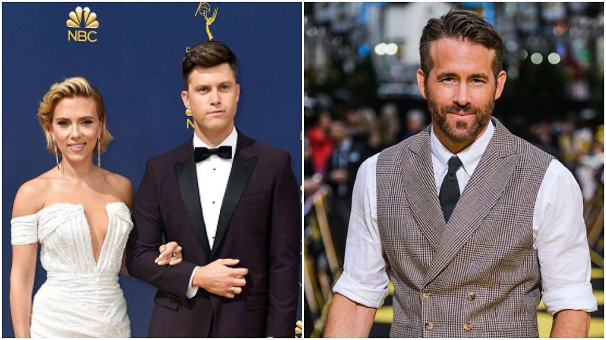 Scarlett Johansson, Colin Jost, Ryan Reynolds