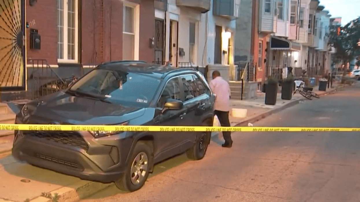 Scene of a quadruple shooting in Point Breeze