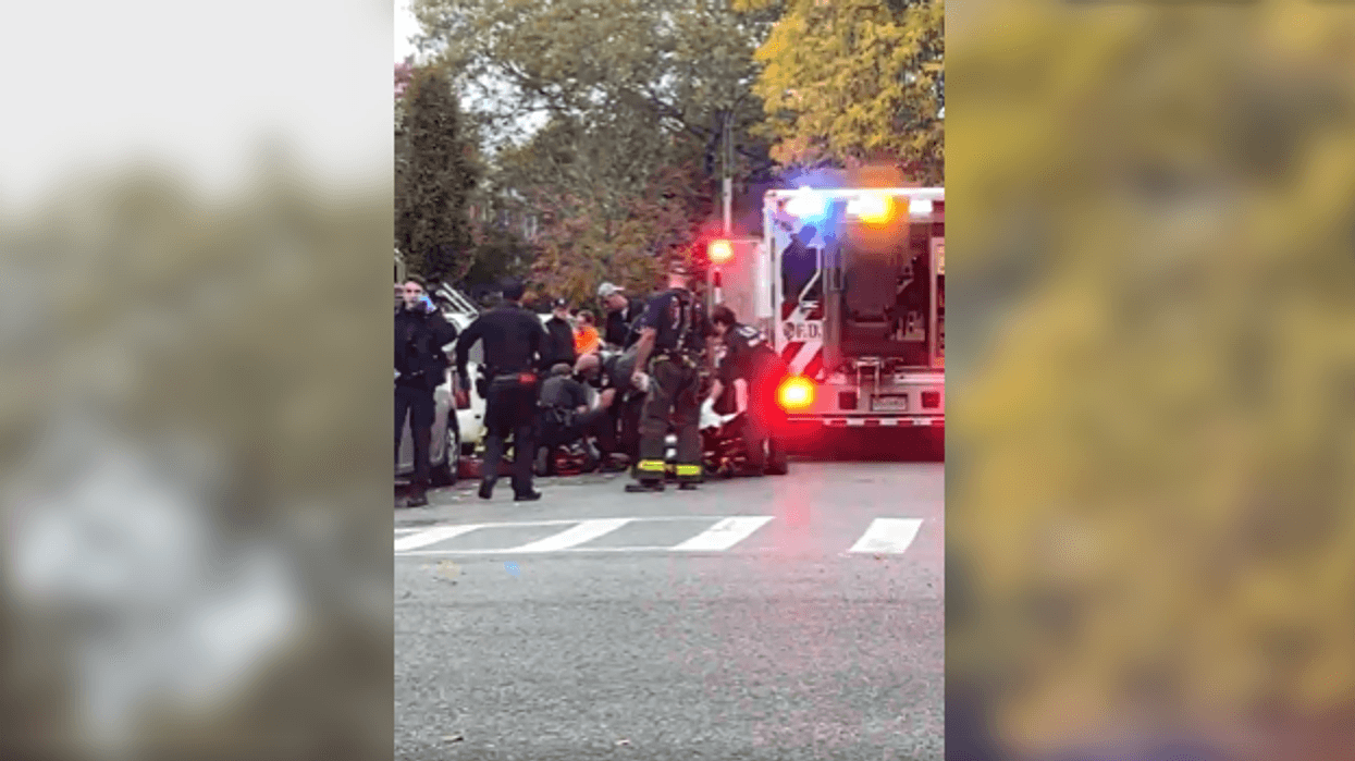 Scene of Brooklyn shooting.