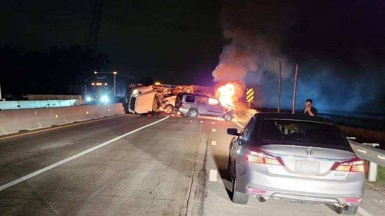 Scene of deadly crash on I-75 in Monroe County