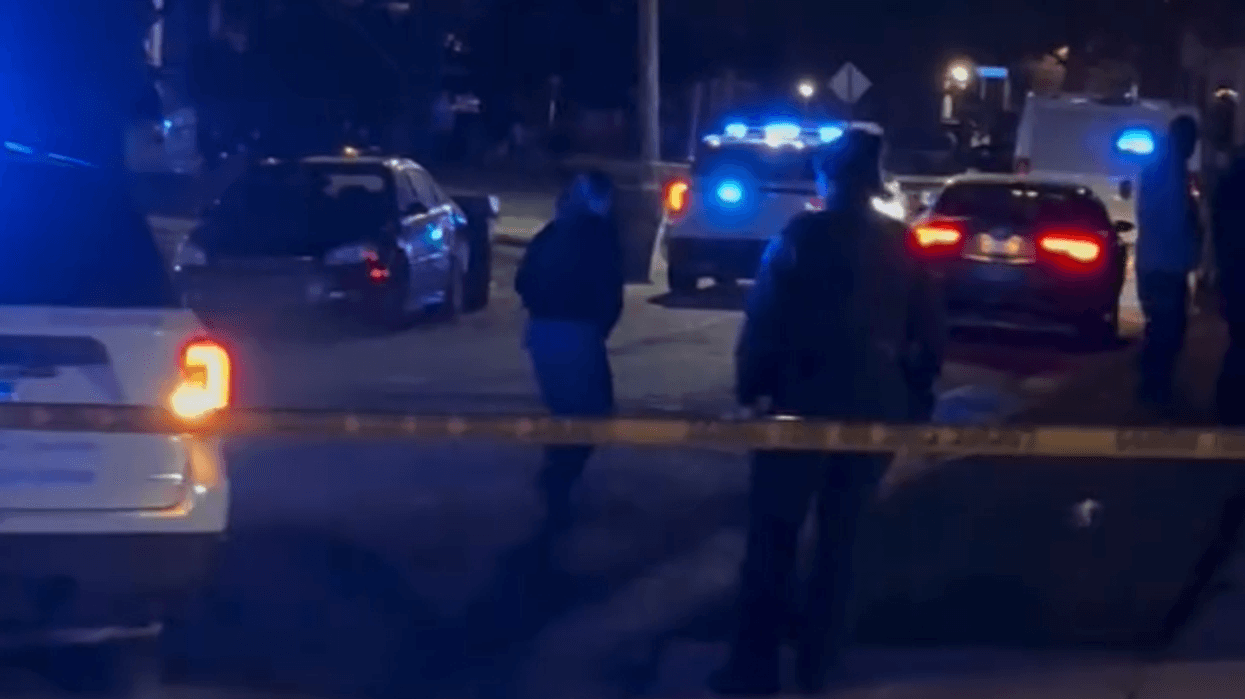 Scene of deadly shooting in Detroit.