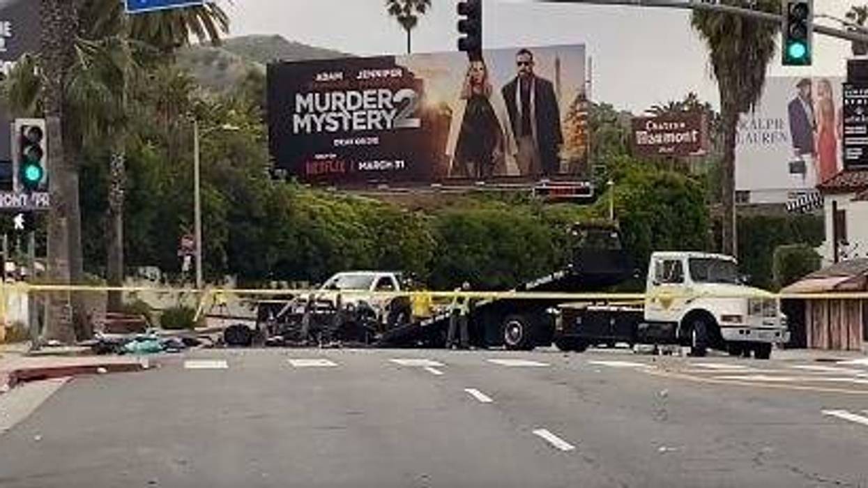 Scene of fatal crash