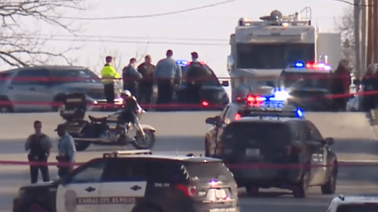 Scene of officer involved shooting in KCK