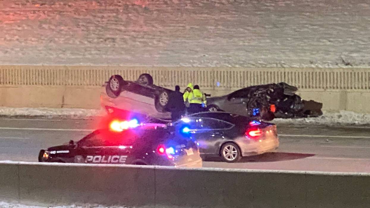 Scene of the crash