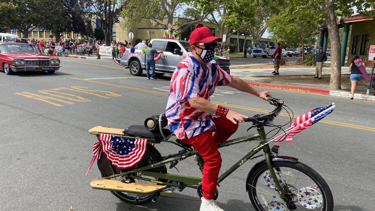 Scenes from San Jose's Fourth of July parade on Monday.