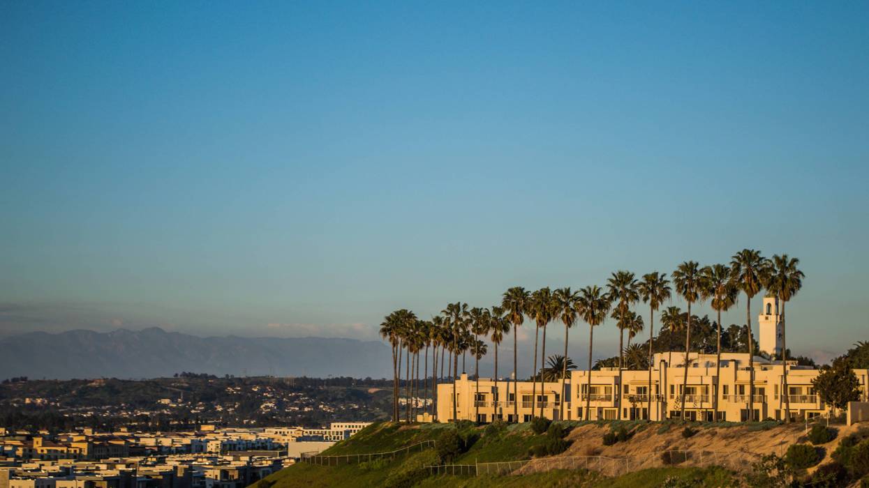 Scenic view of Los Angeles from Loyola Marymount University campus