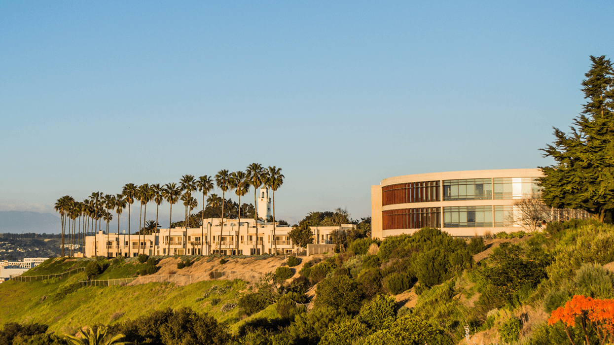 Scenic view of Los Angeles from Loyola Marymount University campus