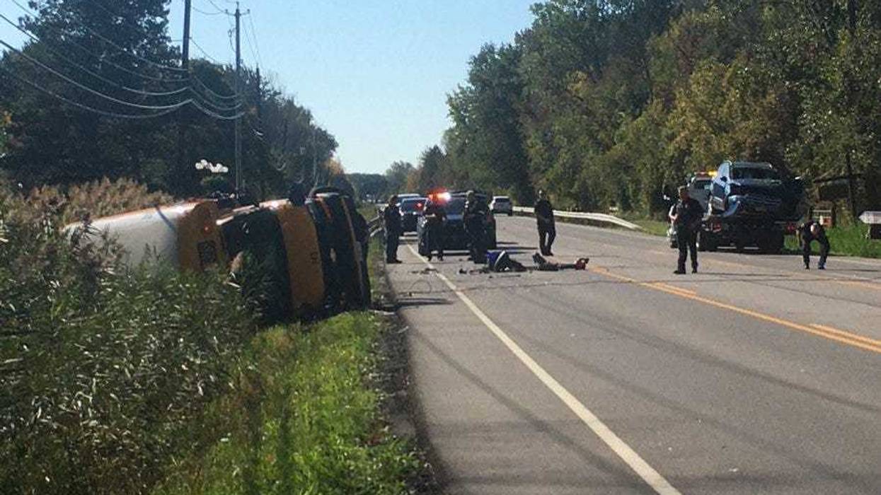 school bus accident