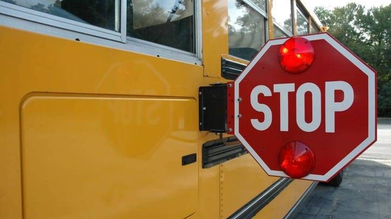 School Bus Stop Sign