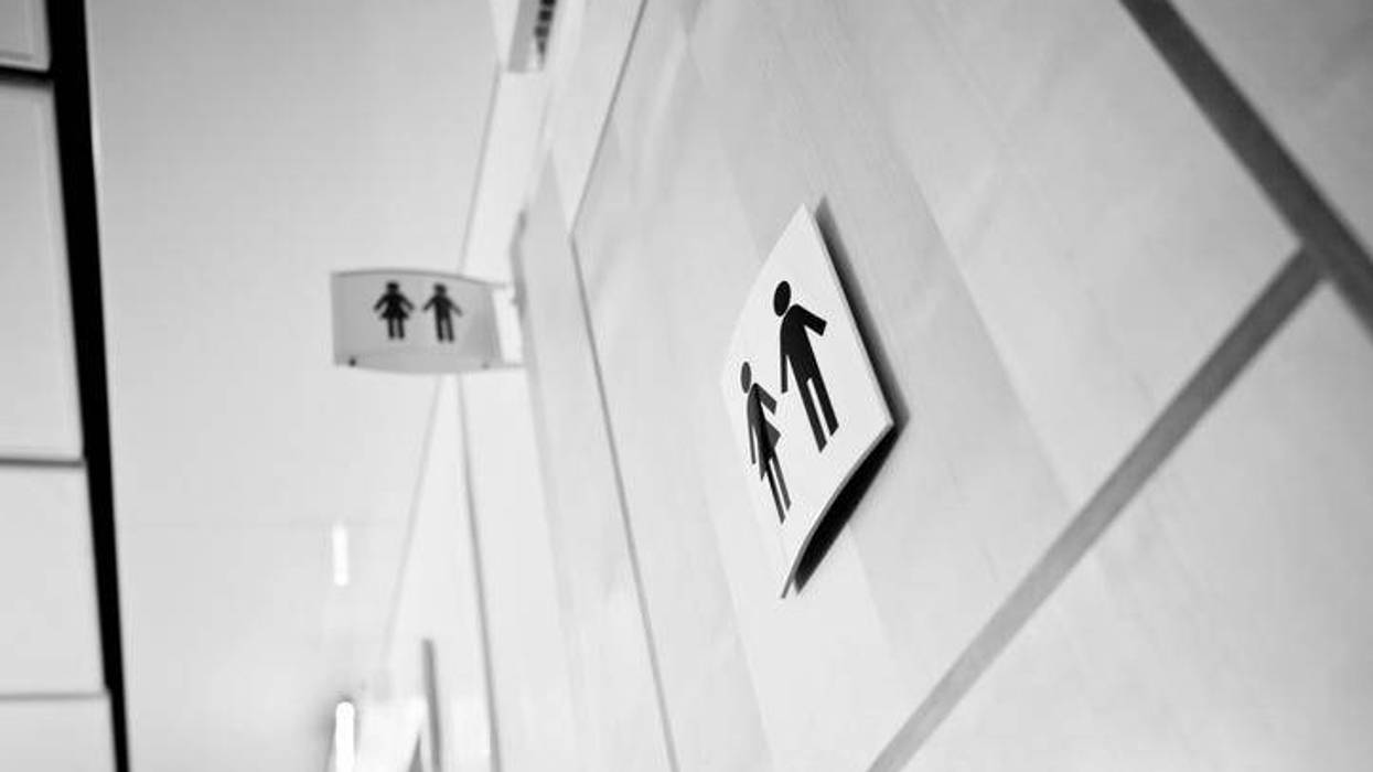 school restroom