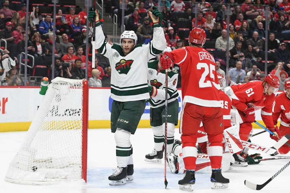 Wild beat Red Wings for second straight victory