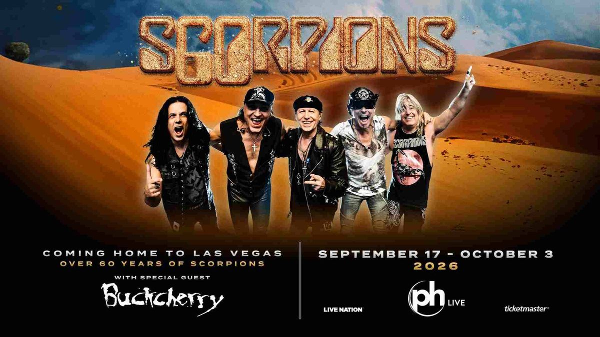 Scorpions Las Vegas 9/24/26