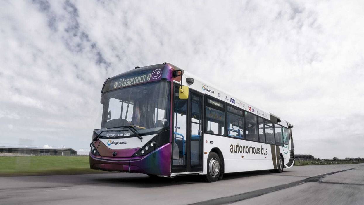 Scotland autonomous bus