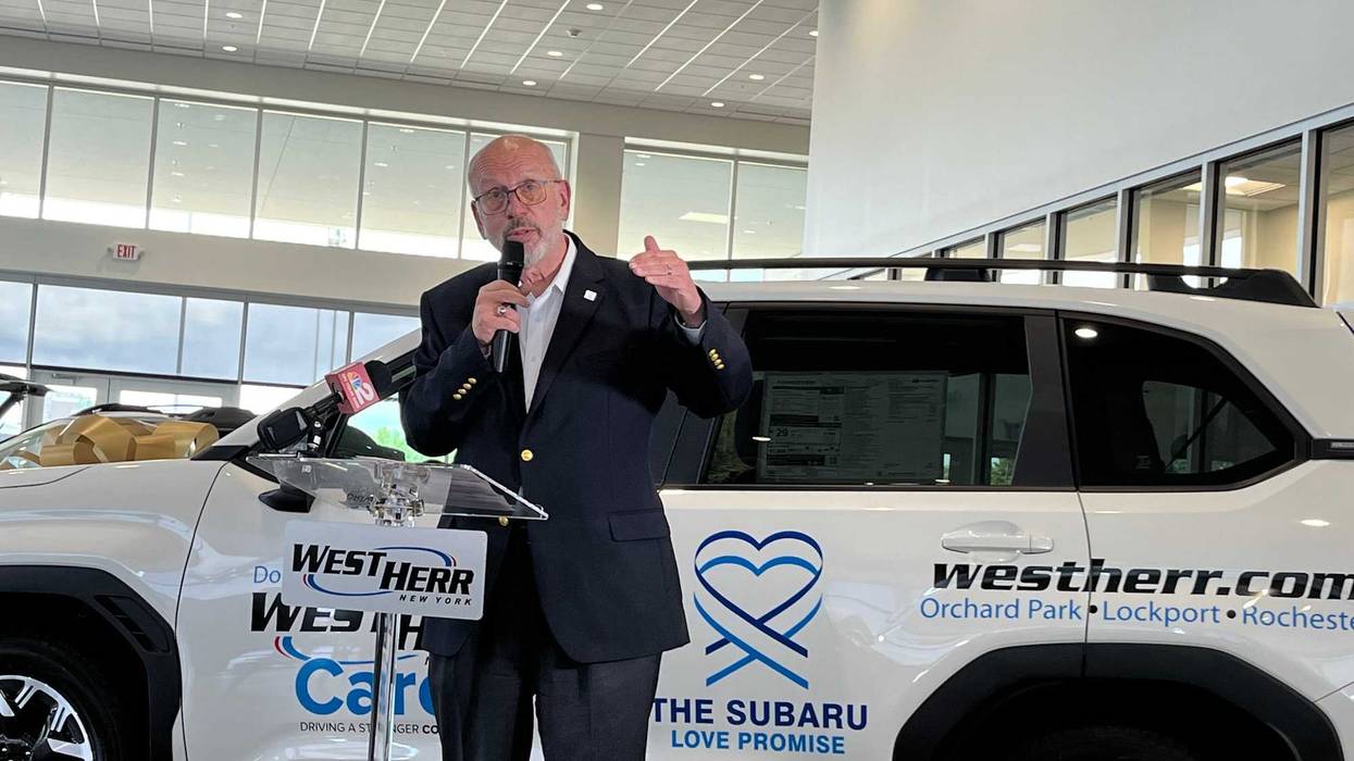 Scott Bieler honored by UB