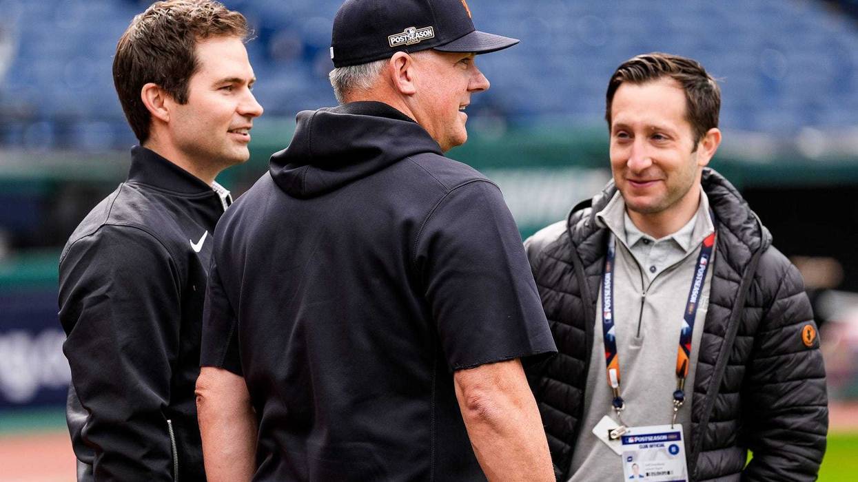 Scott Harris, A.J. Hinch, Jeff Greenberg