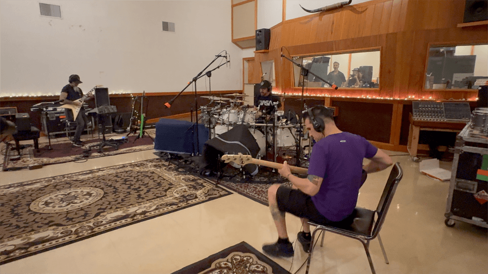 Scott Ian, Dave Grohl, Charlie Benante