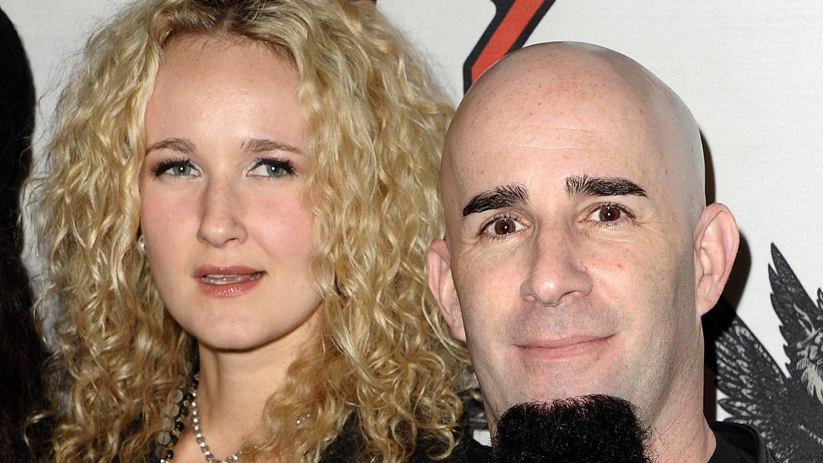 Scott Ian of Anthrax and his wife, singer Pearl Aday