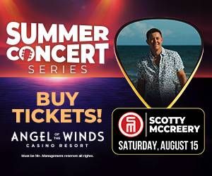 Scotty McCreery at Angel of the Winds Casino Resort