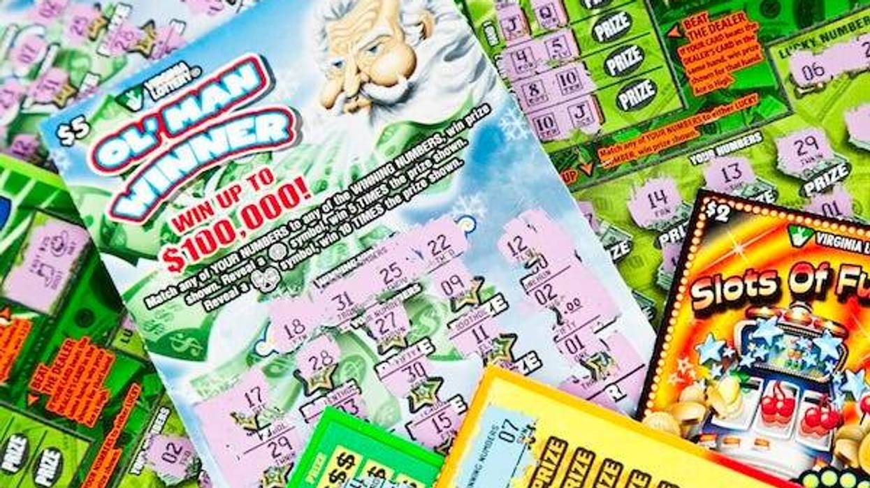 Scratch-off lottery tickets
