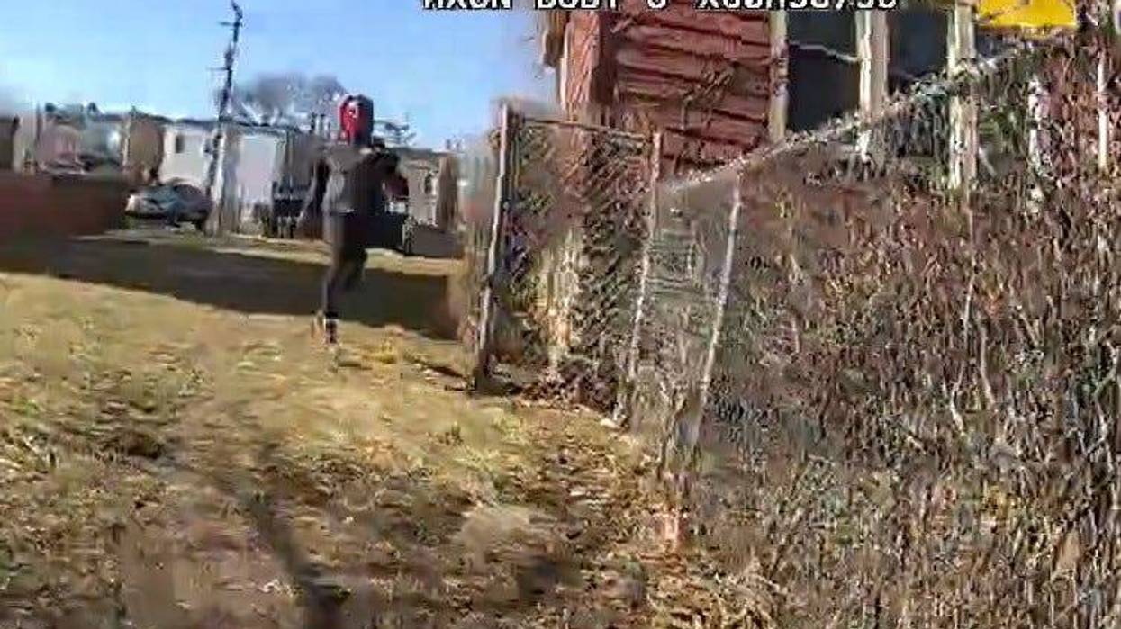 screen shot of Javontay Kindred on CPD body cam.
