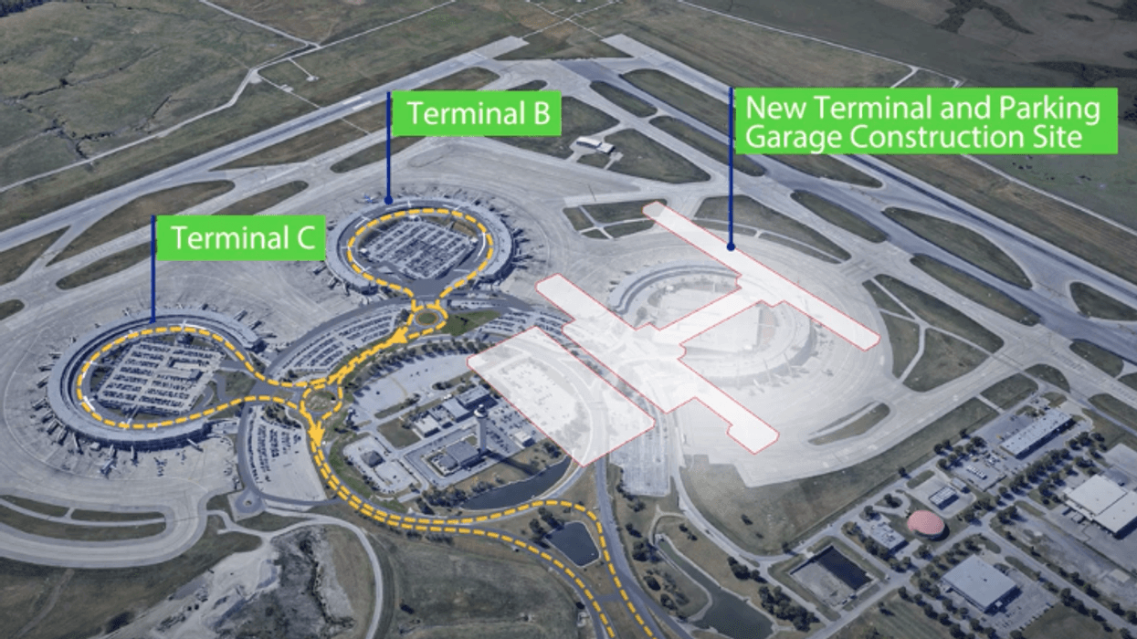 Screenshot of new KCI traffic flow animation