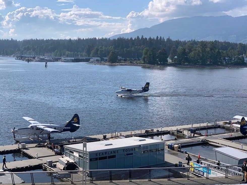 Sea planes in Vancouver