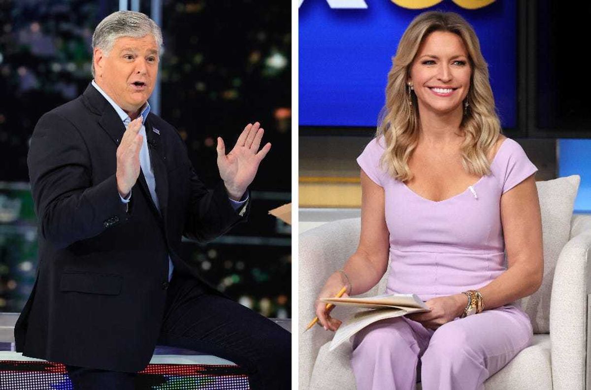 Sean Hannity and Ainsley Earhardt