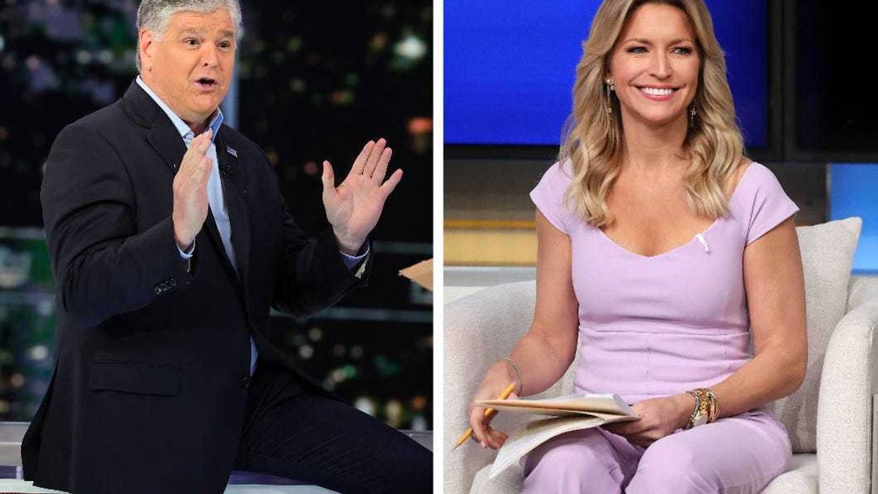 Sean Hannity and Ainsley Earhardt