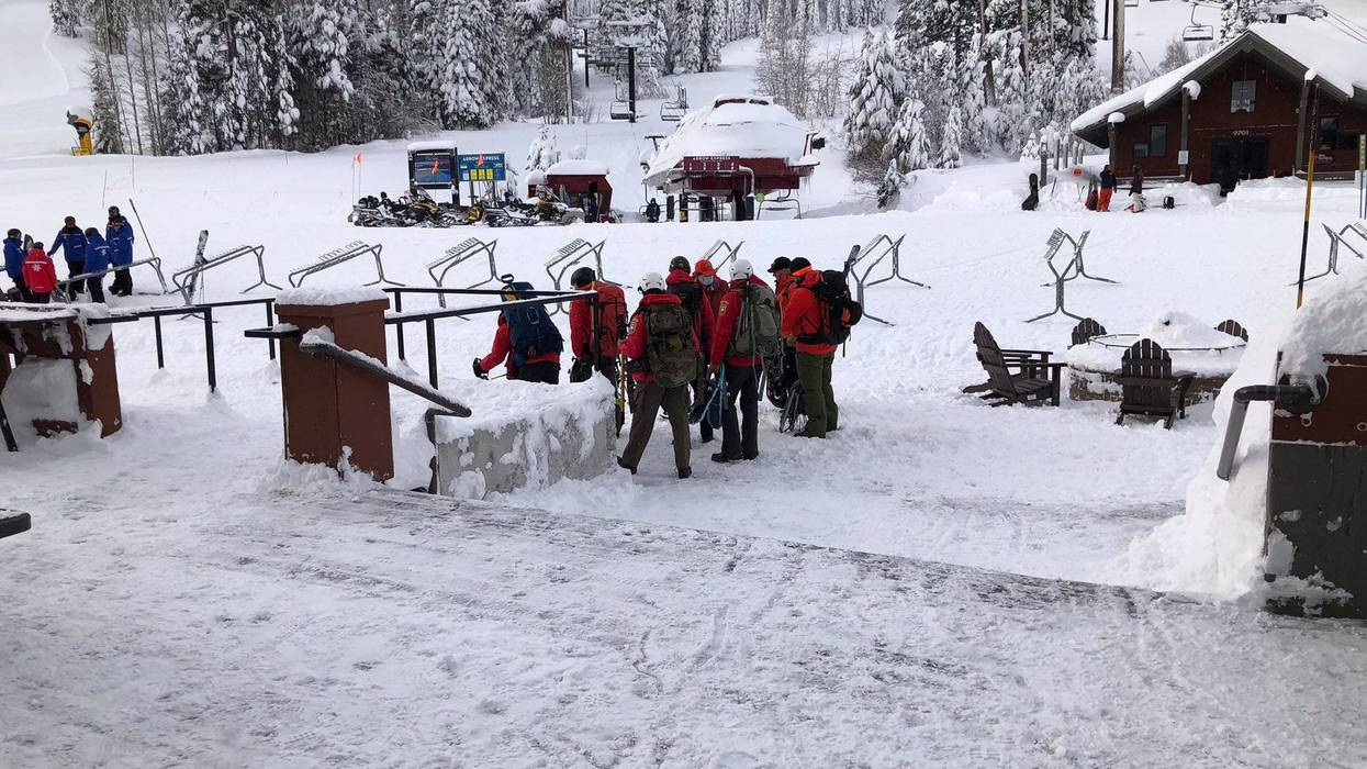 Search and rescue teams following tracks in a remote area near Northstar Ski Resort have found that the tracks belonged to a bear and not missing Truckee resident Rory Angelotta.