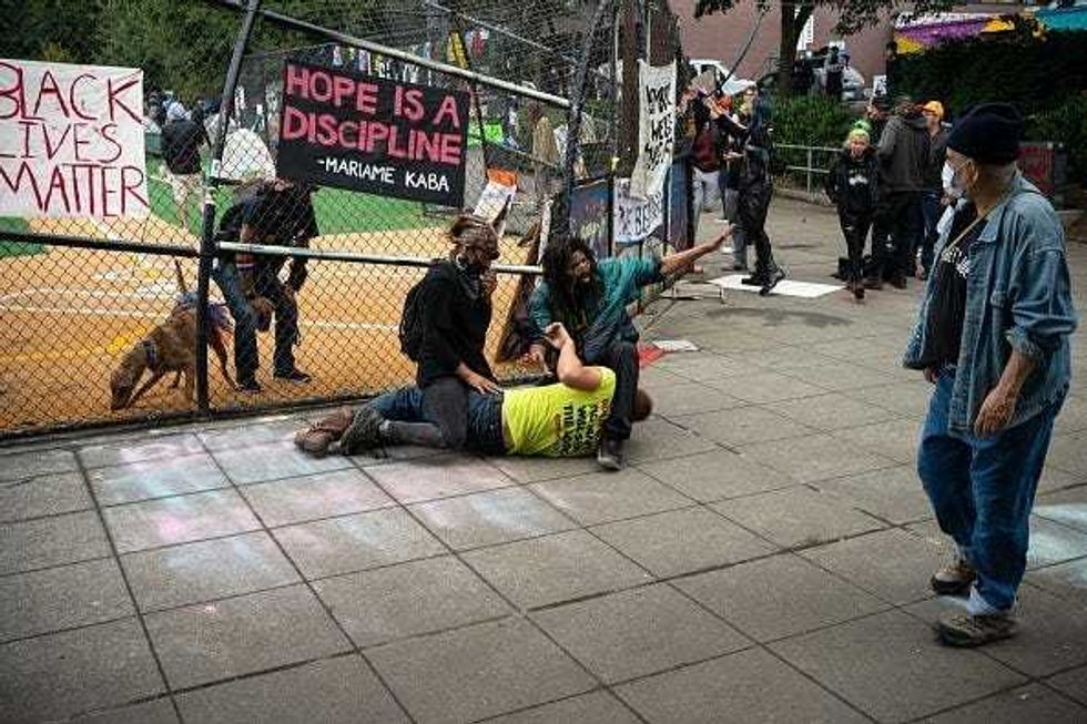 Mainstream Media Refuses To Report On Violence In Seattle's Occupied Zone