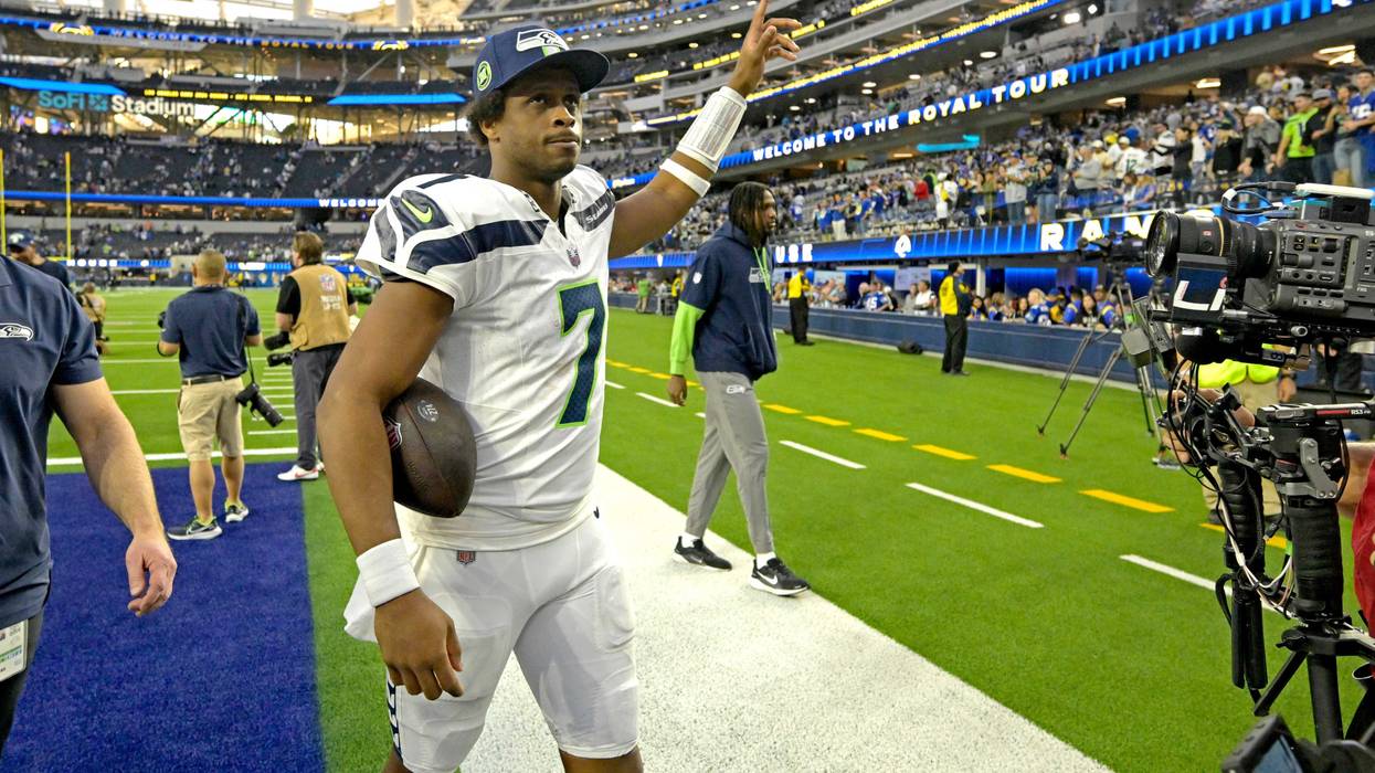 Seattle Seahawks Quarterback Geno Smith