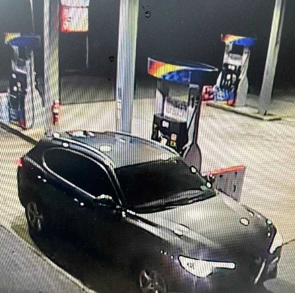 second shot of vehicle