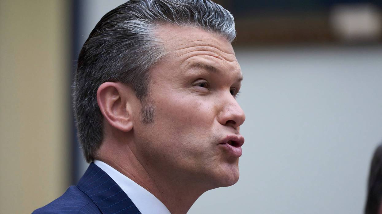 Secretary of Defense Pete Hegseth fields questions on the Pentagon budget from the House Armed Services Committee, at the Capitol in Washington, Thursday, June 12, 2025.