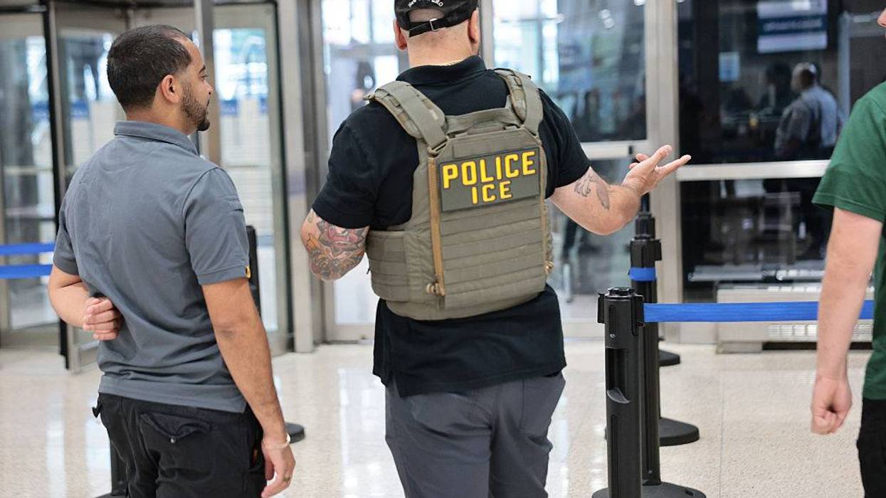 Secretary of Homeland Security Markwayne Mullin was at the Immigration Customs and Enforcement Field Office speaking about ‘Operation Rotten Apple,’ their recent operation in NY that saw 2,100 arrests.