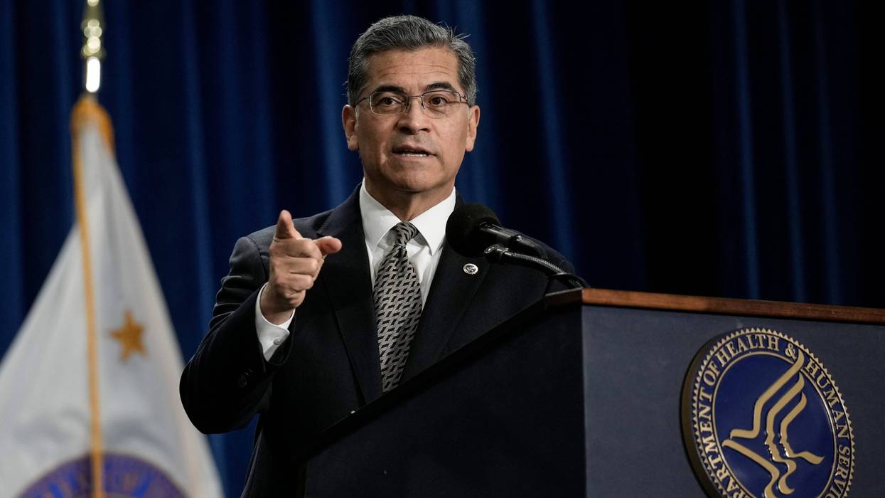 Secretary of the Department of Health and Human Services Xavier Becerra