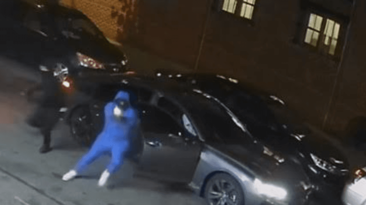 Security cameras captured an image of the shooting.