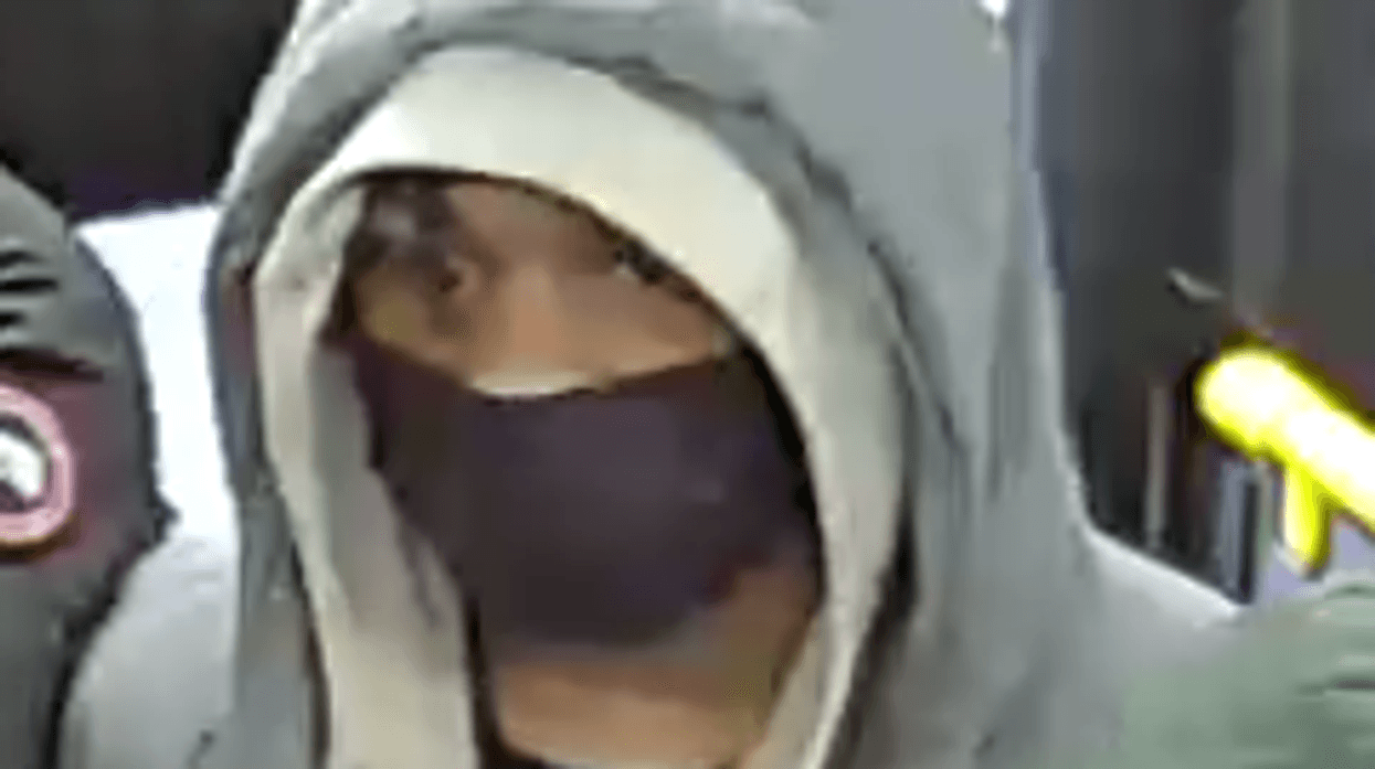 Security cameras captured an image of the suspect.
