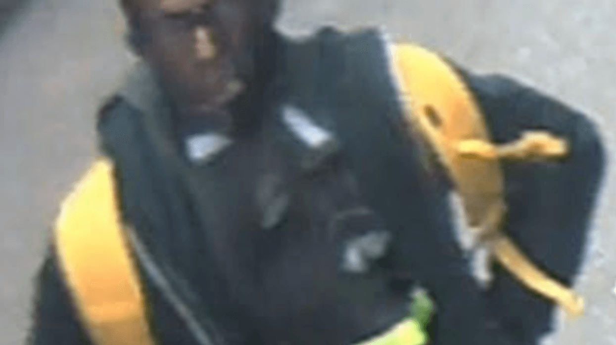 Security cameras captured an image of the suspect.