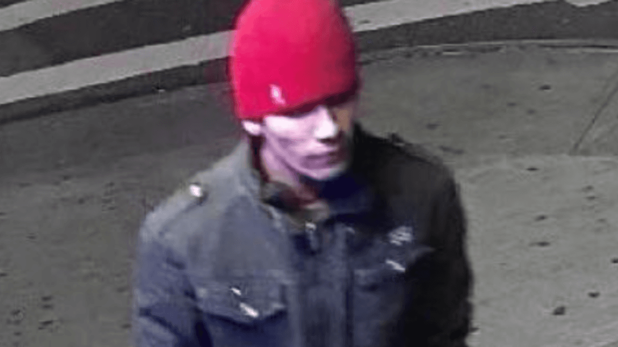 Security cameras captured images of the attacker.