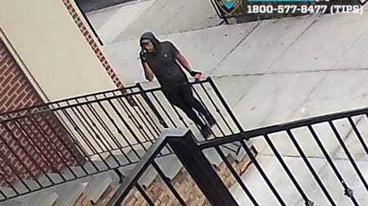 Security cameras captured images of the suspect.
