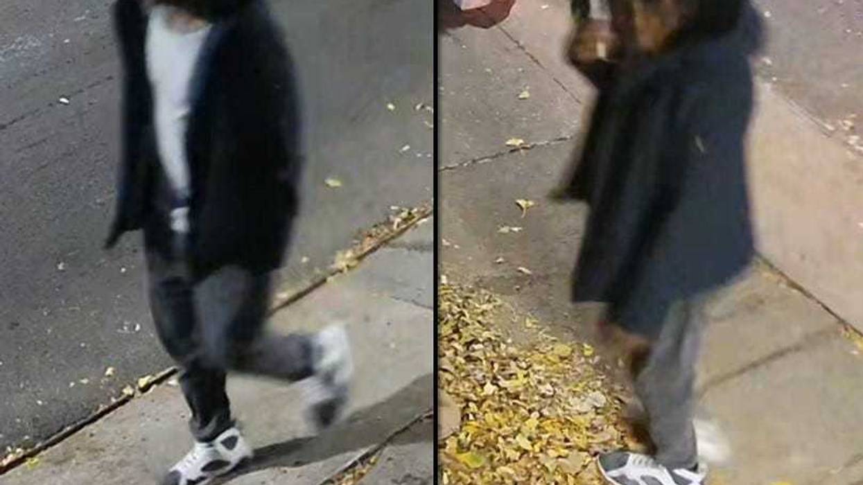 Security cameras captured images of the suspect.