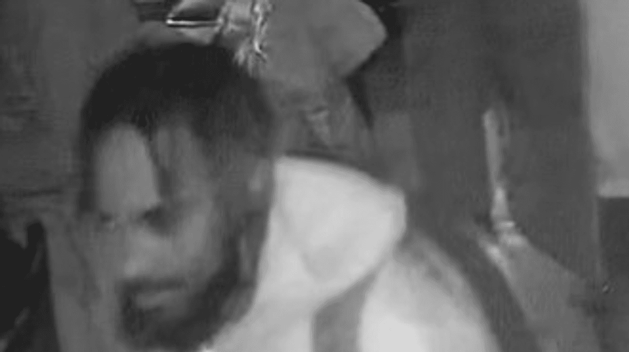Security cameras captured images of the suspect.