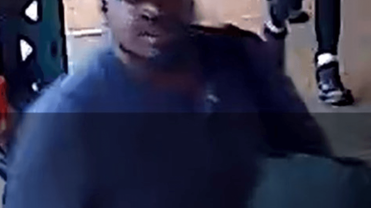 Security cameras captured images of the suspect.