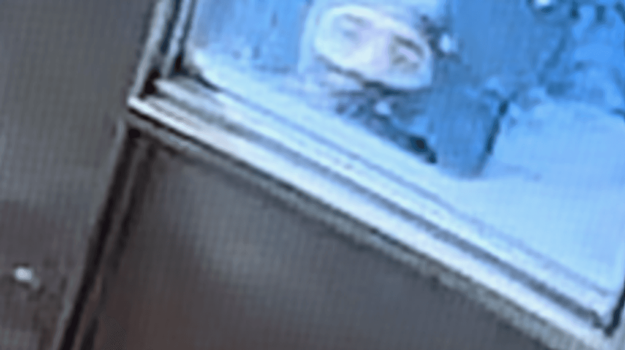 Security cameras captured images of the suspect.