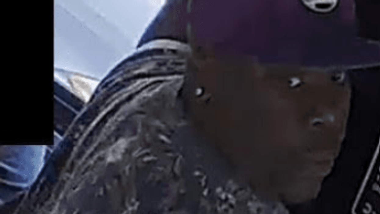 Security cameras captured images of the suspect.