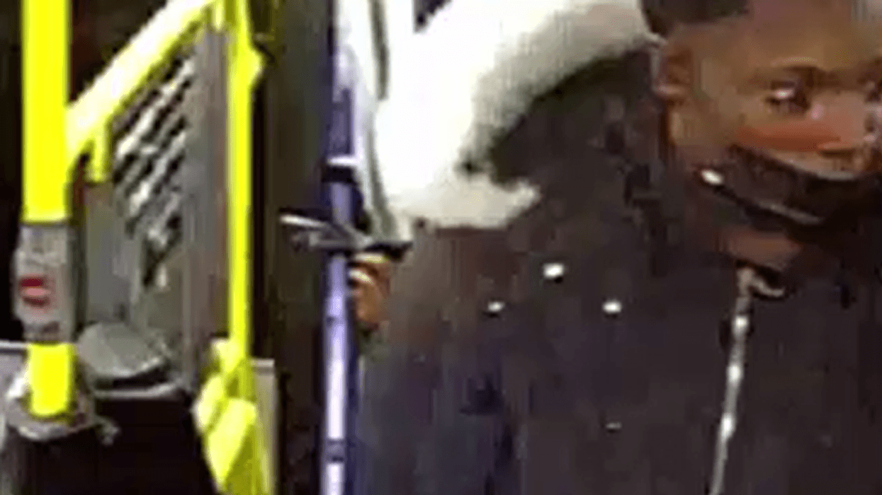 Security cameras captured images of the suspect.